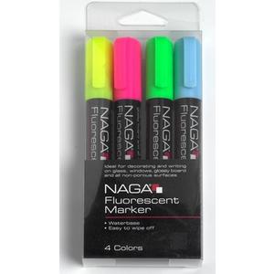 Táblamarker szett Naga üvegtáblához fluoreszkáló golyós) 16mm