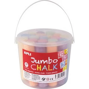 Aszfaltkréta 20 Apli Jumbo 20db-os, 6 féle szín Írószerek Apli 14855