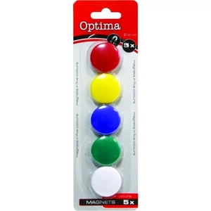 Táblamágnes Optima 30mm 5db-os vegyes 22451