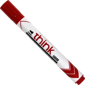 Táblamarker Deli Whiteboard Marker - Piros Kerek hegy 2,0 mm