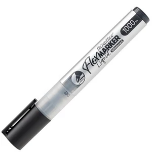 Táblamarker Flexoffice 2,5 mm, kúpos, WB016, fekete