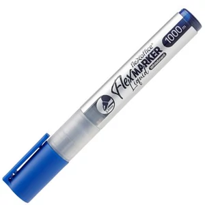 Táblamarker Flexoffice 2,5 mm, kúpos, WB016, kék
