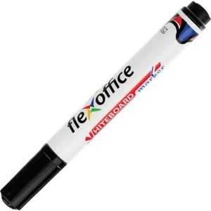Táblamarker Flexoffice WB03' 2,5mm kerek hegyű fekete Írószerek FLEXOFFICE FO-WB03BLACK
