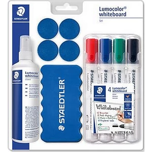 Táblamarker készlet Staedtler 2mm, kúpos,Lumocolor Set 613 S, 10 darabos