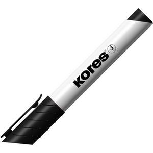 Tábla- flipchart marker Kores K-Marker 1-3mm kerek hegyű fekete Írószerek KORES 20830