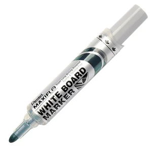 Táblamarker kúpos Pentel 2,5mm, Maxiflo MWL5M, zöld PENMWL5MZ