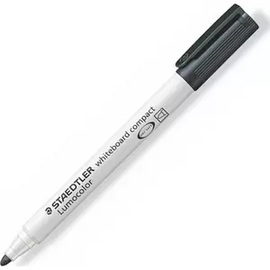 Táblamarker Staedtler Lumocolor 341' 1-2mm kerek hegyű fekete Írószerek STAEDTLER 341-9