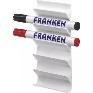 Táblamarker tartó mágneses 6db marker tárolására alkalmas Franken, fehér