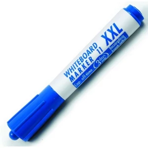 Táblamarker Whiteboard 11xXL kerek hegyű kék 3mm táblafilc, flipchartmarker irodaszer