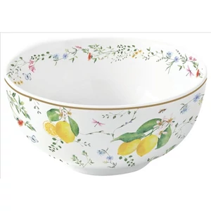 Tál porcelán 12cm, Fleurs et Citrons Porcelántál