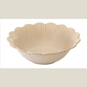 Tál porcelán 20cm, Fleuri terracotta Porcelántál