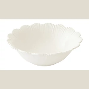 Tál porcelán 20cm, Fleuri white Porcelántál