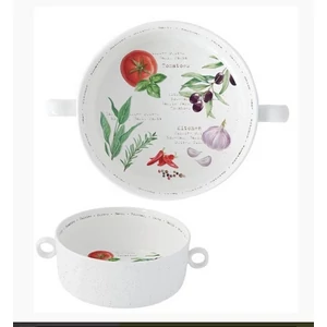 Tál Porcelán füllel 20cm, Home 