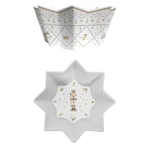 Tál Porcelán karácsonyi 20cm, Royal Nutcracker dobozban