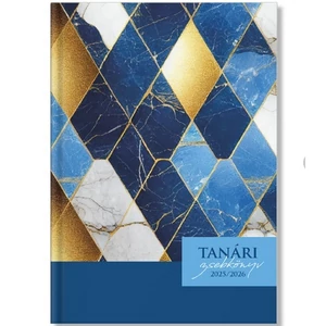 Tanári zsebkönyv 2025/2026 pd Marble