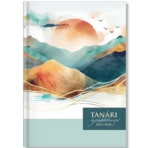 Tanári zsebkönyv 2025/2026 pd Sunset