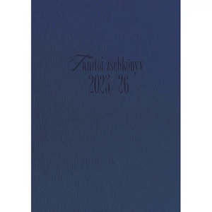 Tanítói zsebkönyv 2025/26 heti 145x205mm, kék színű Realsystem   kollekció 5317-08