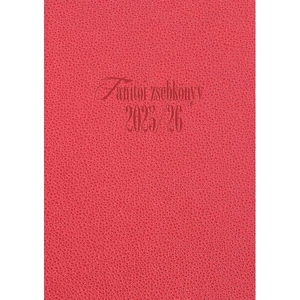 Tanítói zsebkönyv 2025/26 heti 145x205mm, piros színű Realsystem   kollekció 57932243