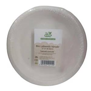 Tányélr PLA lebomló 17cm 20db 