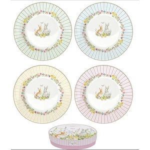 Tányér desszertes kerámia 19cm, Easter 4db/szett