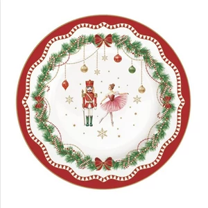 Tányér desszertes kerámia 19cm, Magie de Noel