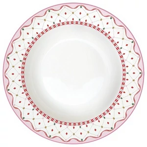 Tányér mély porcelán 21,5cm, Christmas Sweet Christmas