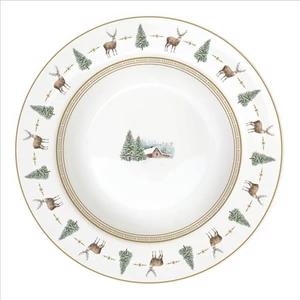 Tányér mély porcelán 21,5cm, White Forest