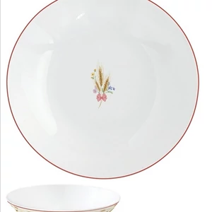 Tányér mély porcelán