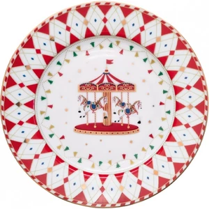Tányér porcelán karácsonyi 19cm, Christmas Wonderland