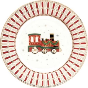 Tányér porcelán karácsonyi 19cm, Polar Express