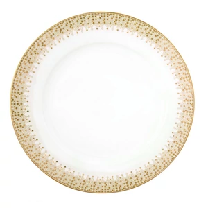 Tányér porcelán karácsonyi 26,5cm, Happy Easter lapostányér kézzel festett