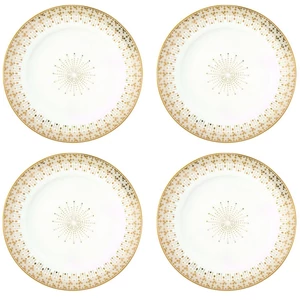 Tányér porcelán karácsonyi 19cm Festive 4db-os, dobozban