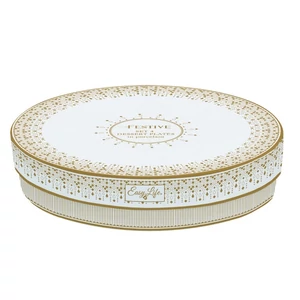 Tányér porcelán karácsonyi 19cm Festive 4db-os, dobozban