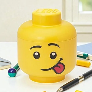 Tárolódoboz LEGO Silly fej kicsi
