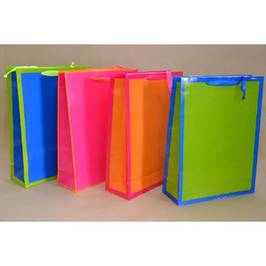 Ajándéktasak szalagfüles Trend-colors Dekorációs 26x32x12cm