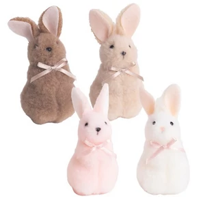 Tavaszi dekor húsvéti nyuszi textil 11 cm 4 féle 67780