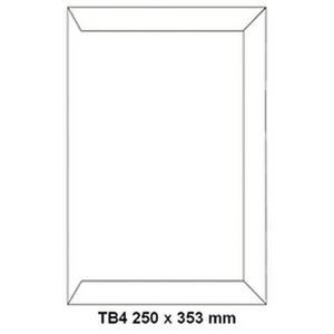 Boríték 1 TB/4 szilikonos 5cm gascofil szálerősített redőstalpas barna IBI18