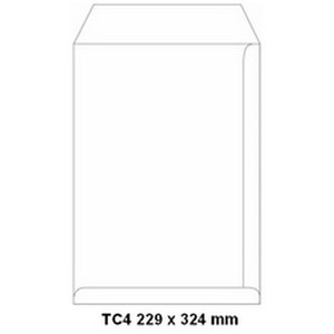 Boríték 1 TC/4 öntapadós C Victoria fehér 229x324mm IBI08