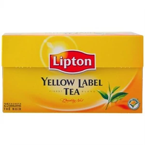 Tea Lipton Yellow Label filteres tea 25X2g LIPTON