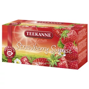 Tea Teekanne gyümölcstea WOF Strawberry Sunrise eper 20x2,5g KHK273