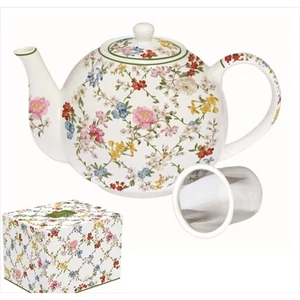 Teáskanna porcelán 1000ml, dobozban, Garden Dreams