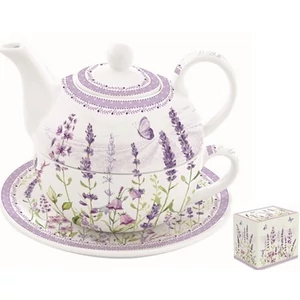 Teáskészlet Porcelán 3,5dl Lavender Field egyszemélyes