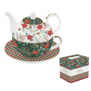 Teáskészlet Porcelán 3,5dl Atmosphere, Christmas Joy 