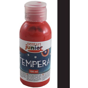 Tempera 100ml Pentart junior fekete