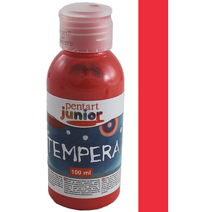 Tempera 100ml Pentart junior piros