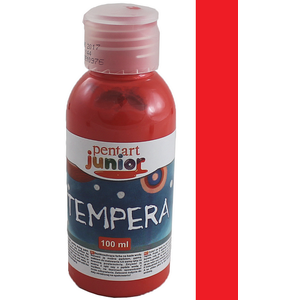 Tempera 100ml Pentart junior tűzpiros