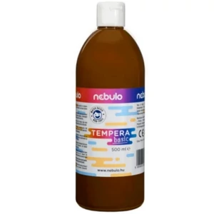 Tempera 500ml Nebulo barna Iskolaszer Nebulo NTF-500-BA