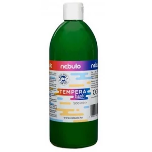 Tempera 500ml Nebulo zöld Iskolaszer Nebulo NTF-500-ZO
