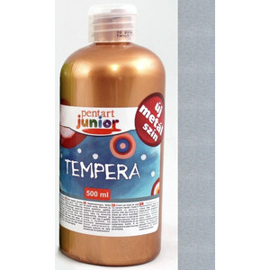 Tempera 500ml Pentart junior ezüst