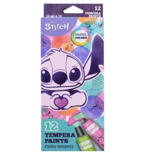 Tempera Stitch tubusos 12ml 12 pasztelszín Colorino